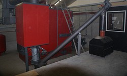 Pluimveebedrijf "Bouma", Binder, 500 kW, snoeihout gestookte ketel